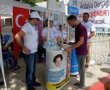 Türkiye genelinde 100 bin imza yoğunluğu
