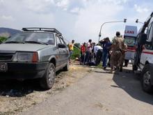 Bakanın katıldığı törenden dönerken kaza geçirdiler: 21 yaralı