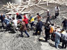 11 Nisan Külliyesi'nin kubbesi çöktü: Yaralılar var