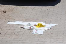 Suruç’ta havaya ateş açılarak durdurulan otomobilde 4 çuval oy pusulası ele geçti