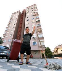 Kapıcı dairesinde olimpiyat hayali