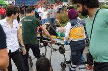 Manisa'da yolcu otobüsü devrildi: 1 ölü, 25 yaralı