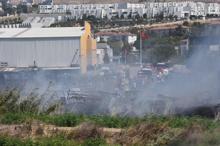 İzmir'de plastik fabrikasında yangın