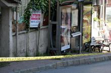 Otobüs durağında şüpheli çanta paniği