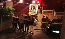 Otoparktaki yangın korkuttu