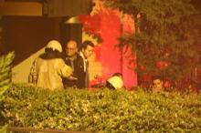 Otoparktaki yangın korkuttu