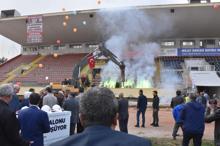 İnönü Stadyumu'nda yıkım başladı, yerine Millet Bahçesi yapılacak