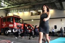 İtfaiyede düzenlenen defile, daire başkanını görevden etti