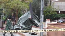 Sancaktepe'de helikopter düştü
