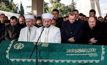 Cumhurbaşkanı Erdoğan, Kadir Turgut'un cenaze namazına katıldı