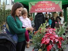 Alanya'da Noel pazarı kuruldu