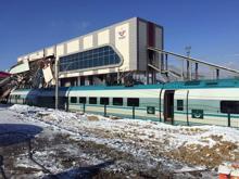 Ankara'da Yüksek Hızlı Tren ile kılavuz tren çarpıştı