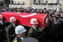 Şehit üsteğmen son yolculuğuna uğurlandı