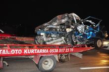Manisa'da feci kaza! 'Sürücü ölmüştü ama yanmasına izin vermedim'