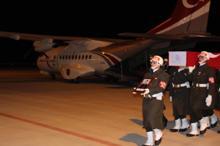 Çığda şehit olan Uzman Çavuş Dinç'in cenazesi Giresun'da