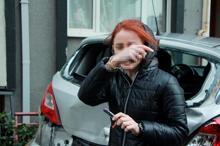 Şişli'de korku dolu anlar!