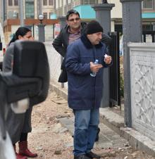 Lüks sitenin bahçesinde sır ölüm