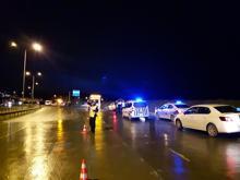 İstanbul'da yolcu otobüsü devrildi