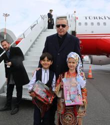 Cumhurbaşkanı Erdoğan, ilk miting için Sivas'ta