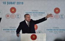 Cumhurbaşkanı Erdoğan Atatürk Kültür Merkezi temel atma töreninde konuştu