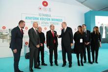 Cumhurbaşkanı Erdoğan Atatürk Kültür Merkezi temel atma töreninde konuştu
