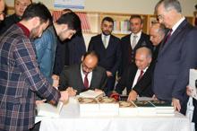 İbrahim Kalın 'Hiç Kapanmayan Kütüphane'nin açılışını yaptı