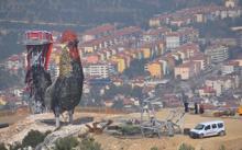 Horoz heykeli için Guinness'e başvuru yapılacak