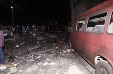 Apartmanın patlayan kalorifer kazanı, ortalığı savaş alanına çevirdi