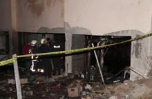 Apartmanın patlayan kalorifer kazanı, ortalığı savaş alanına çevirdi