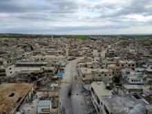 Hava saldırıları 70 bin kişiyi göçe zorladı, hayalet kente dönüştü