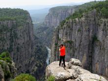 Tazı Kanyonu'nda 'en güzel poz' tehlikesi