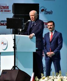 Cumhur İttifakı'nın ilk ortak mitingi İzmir'de yapıldı