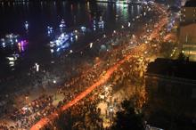 Meşaleler, 'Çanakkale Şehitleri' için yandı