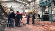 Fabrika işçisinin feci ölümü! Yakınları sinir krizi geçirdi