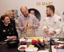 Bilal Erdoğan Cemre Çarşısı'nda yemek yaptı