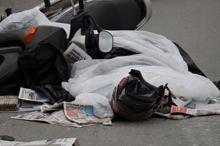 Bodrum'da feci kaza: Kadın motosikletli beton mikserinin altında kaldı