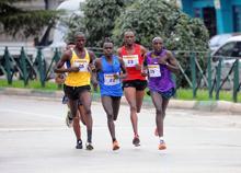 Osmangazi Yarı Maratonu'na Kenyalılar damga vurdu