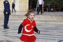 23 Nisan kutlamalarından renkli görüntüler