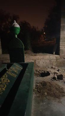 Defineciler bu kez de 600 yıllık türbeyi hedef aldı