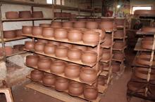 Aksaray'daki atölyeden ABD'ye güveç, testi ve çömlek