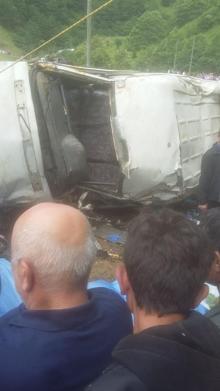 Giresun'da feci kaza! Ölü ve yaralılar var