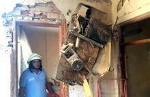 Klima motoru patladı: 1 yaralı