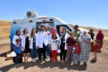 Yaylalarda kalanlara mobil sağlık hizmeti