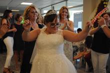 Down sendromlu Canan’ın beyaz gelinlik hayali gerçek oldu