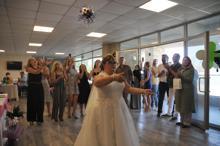 Down sendromlu Canan’ın beyaz gelinlik hayali gerçek oldu