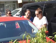 Sezen Aksu, babasını son yolculuğuna uğurladı