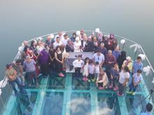 143 metre yüksekliğindeki cam terasta ilk nikah