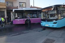 Avcılar'da İETT otobüsü 5 araca çarptı: 5 yaralı