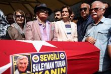 Yeşilçam'ın usta ismi Süleyman Turan son yolculuğuna uğurlandı