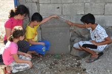 Bahçe duvarında tarihi keşif